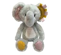 Sensory Snuggables Plush Elephant for Babies ( Medium Size)