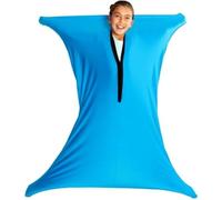 Sensory Sock Body Sock Premium Updated Version Suitable Age 3-18 Sensory Durable Seams Asd Child Stretchy For Children And Adults With Sensory Proceessing Disorders Or Autism(Blau b,M)