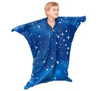 Sensory Sock (Medium 47''L X 27''W) Special Supplies with Sensory Need, Body Sock, Full-Body Wrap to Relieve Stress, Self-Claming, Relaxing (Blue)