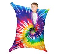 Sensory Sock Medium,6-9 Years,Tie-dye Full Body Sock Wrap for Autistic Children to Relieve Stress,Relaxing Sensory Compression Body Sack for Kids Sensory Processing Disorder