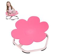 Sensory Spinning Chair for Autism,Spinning Chair for Autism Metal Base Non-Slip Sitting,Educational Special Needs Resource Improving Physical Coordination,Sensory Toys for Autism(Pink)