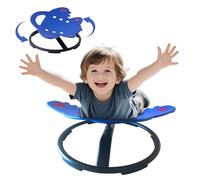 Sensory Spinning Chair for Kids,Autism Childs Swivel Chair,Sit and Spin Toy,Sensory Equipment,Non-Slip Metal Base Indoor and Outdoor Training Body Coordination Ages 3-12