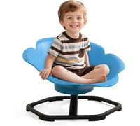 Sensory Spinning Chair for Kids,Autistic Childs Swivel Chair,Sit and Spin Toy,Training Body Coordination,Metal Base Non-Slip Indoor and Outdoor Activity Spins Toys,Ages 3-12 (One Color 2)