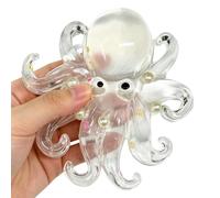 Sensory Squeeze Toy, Cute Soft Octopus Elastic Funny Animal Play Set, Practical Classroom Aid, Functional Party Supply, Portable Home Accessory, for Kids Adults School Car Travel Stocking Stuffers