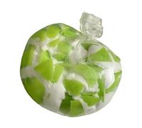 Sensory Squeeze Toy - Green Grape Cracking Ball for Stress | Soft Foam with Slow Rising Texture, Relaxation Toy for Home School Classroom Dorm College Travel Road Trip Holiday