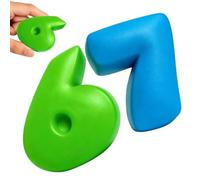 Sensory Squeeze Toy | Number 6 and 7 Shape Sensory Stress Relieving Fidget,Portable Kneading Toy | for Adults Kids Home Office School Study Work Travel Long Trips Holiday Birthday Party Favors