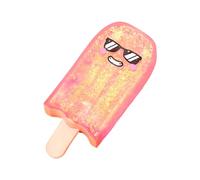 Sensory Squeeze Toy - Slow Rebound Glitter Ice Pop Shape Fidget | Pinching Venting Artifact,for Kids Adults Working Studying Home Office Travel Commuting Long Trips Party Favors