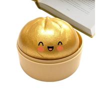 Sensory Squeeze Toy - Soft Glitter Giant, Rainbow Dumpling Balls for Stress, Top-Tier Squeezer, Calming Fidget Kit with Shiny Texture, Hand Exercise Aid for Focusing Calming and Relaxing