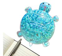 Sensory Stress Relief Toy - Turtle Shape with Glitter for Party | Sensory Toys for Calm, for School, University, Travel, Holiday, Camper