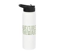 Sensory Summer Vibes Solar Punk Eco Discovery Stainless Steel Insulated Water Bottle