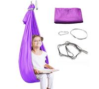 Sensory Swing - Therapy Rocking Hammock, Indoor Chair | Durable Soft Suspension For Thes, Adjustable Rope Seat, Rocker Soothing Bedroom Garden Game Bedtime