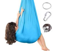 Sensory Swings - With 360° Hardware Indoor Sensory Swing Holds Up To 220lbs Indoor And Outdoor Sensory Swing For Kids And Adults,Blue