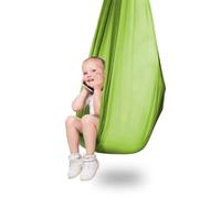Sensory Swings - With 360° Hardware Swing For Room Holds Up To 220lbs For Children With Autism, Adhd, Asperger, Sensory Integration,Green