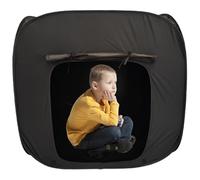 Sensory Tent 35x35x35in Kids Tent with Door Curtain Full Blackout Calm Corner Foldable Quick Release Relaxing Kids Play for Inside, Sensory, Christmas Decor