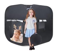 Sensory Tent, Calm Down Tent For Kids To Play and Relax, Sensory Corner, Portable Pop Up Den, Foldable Black Out Play Tent for Autistic Children, Helps With Autism, SPD, ADHD Anxiety & Improve Focus