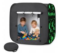 Sensory Tent, Calm Down Tent For Kids To Play and Relax, Sensory Corner, Portable Pop Up Den, Foldable Black Out Play Tent for Autistic Children, Helps With Autism, SPD, ADHD Anxiety & Improve Focus