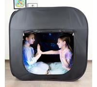 Sensory Tent for Kids(Size 40x40x40in) - Blackout Pop-up Play Tent for Children with Autism, ADHD, SPD - Calming Hideout Sensory Corner Tent with Additional Windows