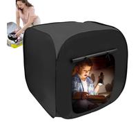 Sensory Tent For Special Needs,Sensory Tent,Extra Large Black Out Calming Hideaway Lair - Strong Silver Coated Foldable Sensory Hideaway with Roller Blind Door pa