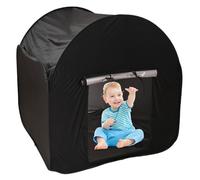 Sensory Tent Full Blackout 47x47x47in Square Kids Tent with Door & Window Curtain Foldable Quick Release Calm Corner for Relaxing, Play Indoor Outdoor