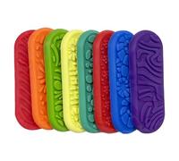 Sensory Toy, Fidget Squishy Tool, 3.3x0.8x8.8cm, Stress Relief, Hand Exercise, Tactile Stimulator, For Pupils Boys Girls Travel Home Commuting Dorm Picnic