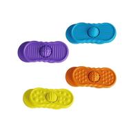 Sensory Toy, Pocket Size Emotion Calming Gadget, 7x3.2x2cm Silicone Fidget Toy Sensory Block for Classroom, Travel, Home, Commuting, Dorm, Adults, Pupils, Boys, Girls, Students