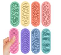 Sensory Toy | Soft Emotion Calming - Silicone Blocks Fidget Sensory Game - for Classroom Travel Home Picnic Pupils Boys Girls Students Over 3 Years Old