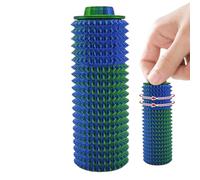 Sensory Toys Adults, Spiky Grip Fidgets, 3.74x1.38in Rotating Stress Gadgets, Portable Handheld Tools, Authentic Design for Room, School, Car, Airplane, Toddler, Boys
