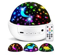 Sensory Toys Baby Toys,93 Lighting Mode Sensory Lights,Dimmable+Timer+Remote Star Projector Baby Lights Projector,360°Rotate Baby Night Light Kids Night Light Projector,Baby Boy Gifts Baby Girl Gifts