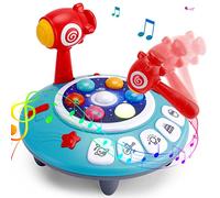 Sensory Toys for 1 Year Old Boys - Whack A Mole Game Baby Musical Toys Early Development Educational Activity Toy Gifts for 1 Year Olds Boys Girls Toddlers Kids