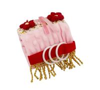 Sensory Toys for Alzheimer Patients Fidget Blanket for Adult with Dementia Anxiety Relief Autistic Dementia Sensory Arm Pillow Fidget Wrist Cuff Dementia Activities for Seniors(Pink)