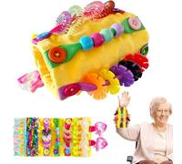 Sensory Toys for Alzheimer Patients for Therapy and Anxiety Relief Autistic Dementia Sensory Toy Arm Pillow Fidget Wrist Cuff