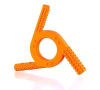 Sensory Toys for Autism & Chew Toys for Autistic Children -Premium Autism Sensory Equipment - Improve Focus and Relaxation-Grade Silicone Autism Chew Toys(Orange)