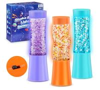 Sensory Toys for Autism, CS COSDDI 3 Pack Sensory Lights for Autism & ADHD with Switch Button, Autism Sensory Equipment Special Needs Developmental Toys for Autism Kids Teenagers Adults Boys Girls