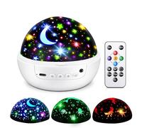 Sensory Toys for Babies, 93 Lighting Mode Sensory Lights, Dimmable+Timer+Remote Star Projector, 360° Rotate Baby Night Light Kids Night Light Projector, Baby Boy Gifts Baby Girl Gifts Newborn Toy