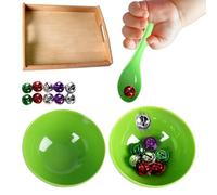 Sensory Toys for Kids,Fine Motor Skill Bell Scooping Set | Life Sensory Toy - for Kids Travel Kindergarten Homeschool Birthday Holiday Boys Girls