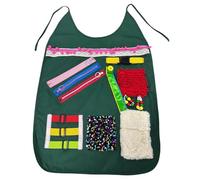 Sensory Toys Seniors, Activity Apron Fidget Aid, Dementia Relief Fidget Blanket, Engaging Memory Care, Calming Sensory Stimulation for Elderly and Alzheimer’s Patient