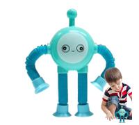 Sensory Tube Toys, Stretchable LED Pop Tube & Fine Motor Skill Exercise Toy, Educational Feature, Sensory Toys for Classrooms Bedroom Living Room Dormitory Car Kids Development Play