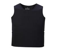 Sensory Vest Compression Calming Shirt Deep Pressure Clothing for Focus & Relaxation, for ADHD & Autism Kids Sensory Processing Vest Sensory Compression Top Cloth, Black S