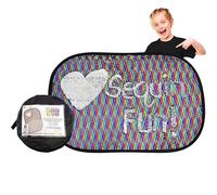 Sensory Wall Panel for Autism - Reversible Sequin Mat for Kids, Wall-Mounted Calming Toy for Sensory Rooms, Classrooms & Home Decor (COLOR)