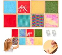 Sensory Wall Panel for Kids | Textured Tiles Sensory | Sensory Wall for Play & Learning | Sensory Mats for Toddlers & Classrooms | Interactive Texture Panels