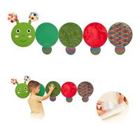 Sensory Wall Panel for Kids | Touch, Feel & Learn | Dog Sensory Room Toys | Activity Play Panels | Wall Busy Board | Calm Down Corner Equipment | Flip Sequin Fabric | for Autism, ADHD, Anxiety