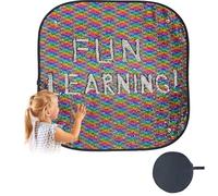 Sensory Wall | Sensory Wall Sequin Flip Fabric for Kids | Sequin Fabric Sensory Wall | Reversible Sequin Fabric | Sensory Wall Panel | Reversible Sequin Fabric