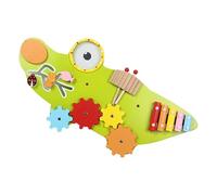 Sensory Wall Toy - Early Childhood Learning Board, montessory Wood Panel, Discovery Gear | toddlere Preschool Kindergarten Nursery Classroom Playroom Interactive Motor Skills Development Station