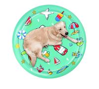 Sensory Water Play Mat for Cats, Cat Water Play Cat | Pet Cooling Mat for Hot Weather - Comfortable Cooling Bed, Entertainment Toy