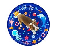 Sensory Water Play Mat for Cats - Pet Water Sensory Pad - Interactive Cat Toys for Pet Play, Cool Comfortable Cooling Bed for Hot Days