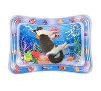 Sensory Water Play Mat For Cats, Thickened Water Sensory Pad, Fish-Infused Pet Playmat, Sensory Toy, Water Playmat, Feel Cool Comfort