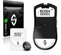 SensoryBoost Rush Glass Glides Set for Razer Viper V3 PRO - Ultra Fast & Gentle, Polished, Rounded Edges, Enormous Durability - Replacement Mouse Feet, Skates - Gaming Mouse Accessories