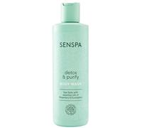 SenSpa Detox & Purify Body Wash - Natural Deep Cleanse - Skin Refreshing - Dead Sea Salts - Invigorating Rosemary & Eucalyptus/Vegan Shower Gel for Men & Women - 250ml