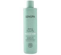 SenSpa Detox & Purify Muscle Soak - Dead Sea Salt Soak - Post Workout Recovery - Essential Oil Blend - Tension Easing/Vegan Muscle Relief for Bath - Natural Formula - 300ml