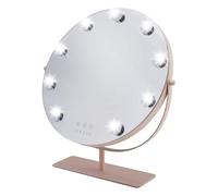 SENSSE Elegance Hollywood Makeup Mirror with Lights 40cm - Large Hollywood Mirror, 9 LED Bulbs, 3 Colour Modes, Dimmable Touch Control, 360° Rotation - USB Rechargeable Dressing Table Accessories